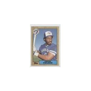    1987 Topps Tiffany #178   Cecil Fielder Sports Collectibles
