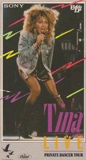 12. Tina Live Private Dancer Tour VHS Tina Turner