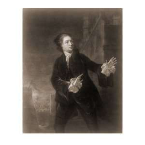 David Garrick, English Actor, Playwright, and Producer in the Role of 