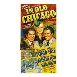  In Old Chicago, Tyrone Power, Alice Faye, Don Ameche, 1937 