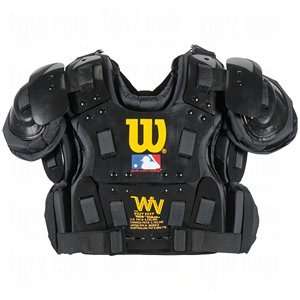  Wilson Pro Gold Umpires Chest Protector: Sports 