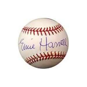  Ernie Harwell Autographed Baseball