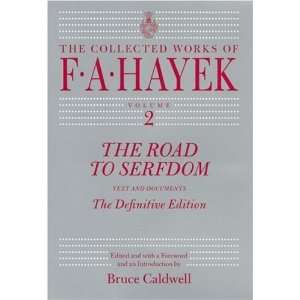   Works of F. A. Hayek, Volume 2) [Hardcover] F. A. Hayek Books