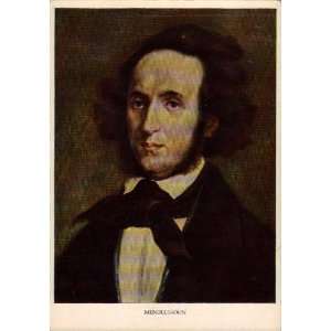  Felix Mendelssohn Bartholdy (1809 1847) (Printed In 