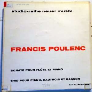  Francis Poulenc, Rampal, Poulenc, Wergo, Rampal, Poulenc Music