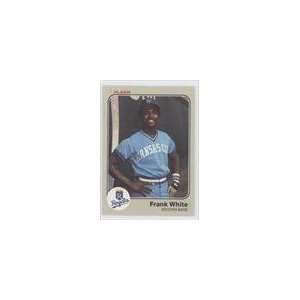  1983 Fleer #127   Frank White Sports Collectibles