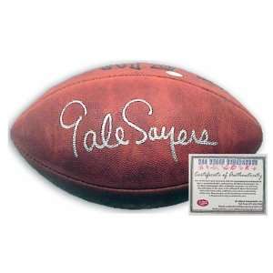 Gale Sayers Autographed/Hand Signed Official NFL Leather Football