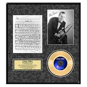 Glenn Miller Moonlight Serenade framed gold record