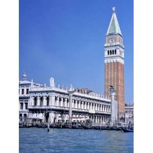 Doges Palace and the Campanile, St. Marks Square, Venice, Unesco World 