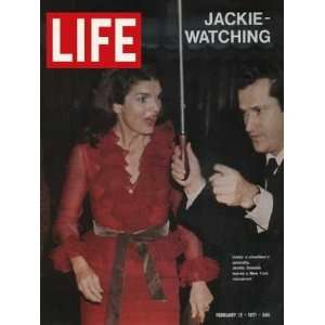   FEBRUARY 12, 1971 Jackie Kennedy Onassis Editor Henry Luce Books