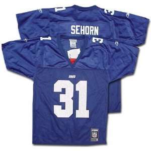 Jason Sehorn Reebok Replica New York Giants Youth Jersey  