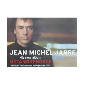  JEAN MICHEL JARRE Metamorphosis Music Poster