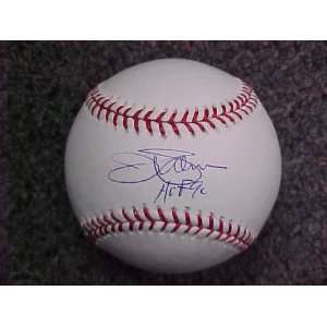 Jim Palmer Autographed Baseball   Official wHOF90