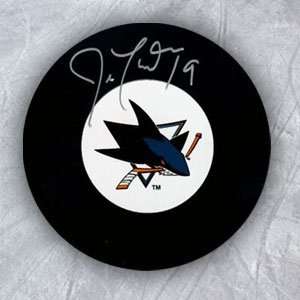 Joe Thornton San Jose Sharks Autographed/Hand Signed Hockey Puck