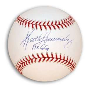 Keith Hernandez Autographed/Hand Signed MLB Baseball Inscribed 11x GG