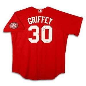 Ken Griffey Jr. Cincinnati Reds Autographed Batting Practice Jersey