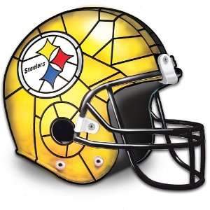 The Pittsburgh Steelers Louis Comfort Tiffany Style Accent Lamp by The 