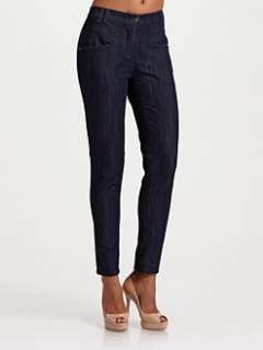 Leifsdottir   Ankle Zip Denim Jeans/Blue