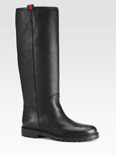 Gucci   Saint Moritz Leather Boots