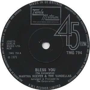  Bless You Martha Reeves & The Vandellas Music