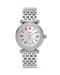 Michele Caber Diamond Watch Head and Straps   All Watches   Watches 