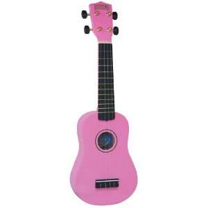   30PK Painted Economy Soprano Ukulele (Pink) Musical Instruments