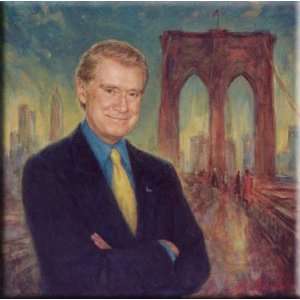  Regis Philbin, Celebrity and TV Host 30x30 Streched Canvas 