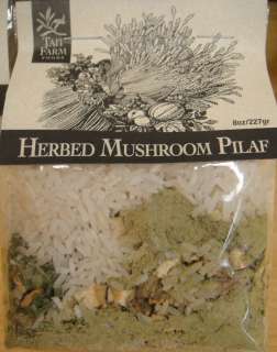 Herbed Mushroom Pilaf from Tait Farm Foods/Delicious  
