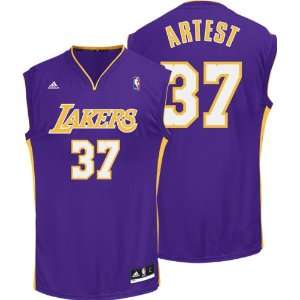 Ron Artest Purple Adidas Revolution 30 NBA Replica Los Angeles Lakers 