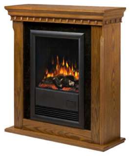   120V 20 Inch Traditional Oak Electric Fireplace 781052053106  