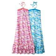 SO Tie Dye Halter Maxi Dress   Girls Plus