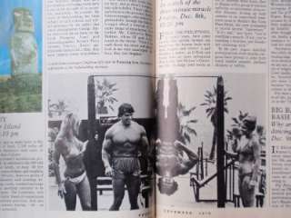 FOCUS magazine/Bodybuilding muscle man ARNOLD SCHWARZENEGGER front 