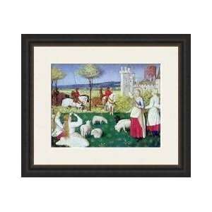  Ms Fr 71 St Margaret Of Antioch And Olibrius Framed Giclee 