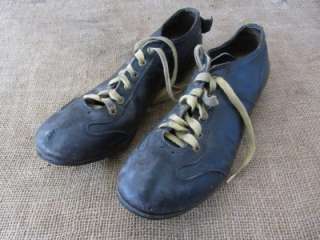  Leather Baseball Shoes Antique Football Cleats Sports Ball Wilson 6783