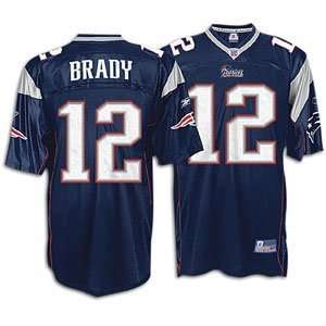 Tom Brady New England Patriots #12 Authentic Reebok NFL Football 