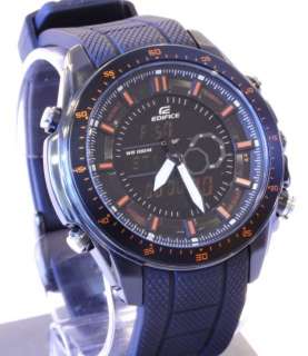 Casio Edifice Chronograph Black Watch EFA132PB 1AV NEW  