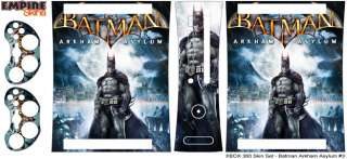 Batman Arkham Asylum #3   Skin set for Xbox 360 System  