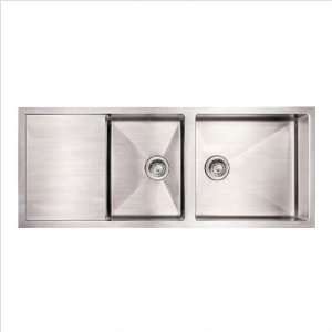   21 Double Bowl Drop In Stainless Steel Kitchen Sink with Drain board