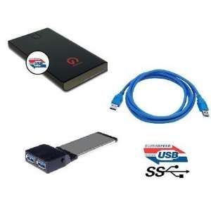  USB 3.0 Kit with 2.5 SATA HDD Case and Express Card 