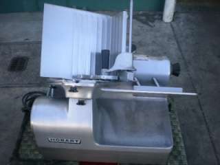 Hobart 1712 Automatic Meat Cheese Slicer w/ Sharpener Tested Works 
