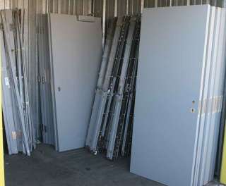 16 solid wood doors & frames   large heavy duty   please view photos 
