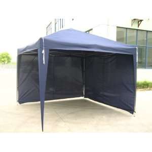  Elegant ALU Gazebo 10 x 10 Garden Canopy/Party Tent Blue 