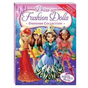  Dress Up Fashion Dolls Binder Toys & Games