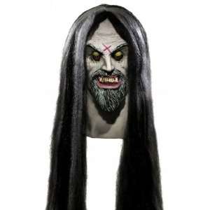  Morris Costumes Corpse Maker Latex Mask Flowing Hair Fish 