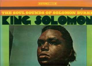SOLOMON BURKE   ATLANTIC STEREO   KING SOLOMON  