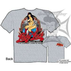 Size 3XL, Lady Luck Racing Fuel, Hot Rod Culture T Shirt, New, Ships 