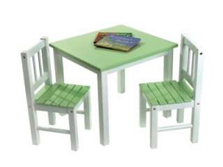   International Kids Childrens Childs Fun Room Table and 2 Chairs Set