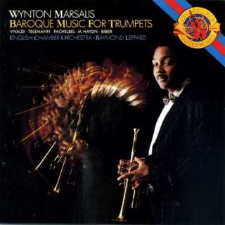 CBS Masterworks version of Baroque Music for Trumpets (Wynton Marsalis 