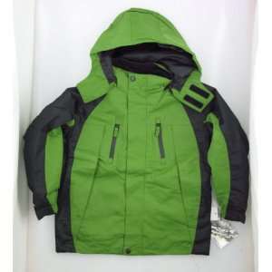   in 1 System Winter Ski Snowboard Jacket Green Black