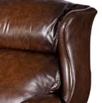 Brown Leather Recliner Arm Chair RC215 203  